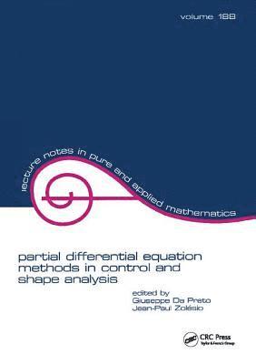 partial differential equation methods in control and shape analysis 1