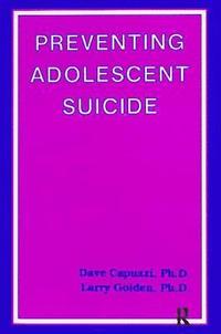 bokomslag Preventing Adolescent Suicide