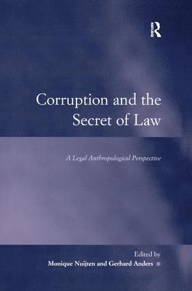 bokomslag Corruption and the Secret of Law