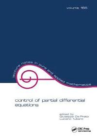 bokomslag Control of Partial Differential Equations