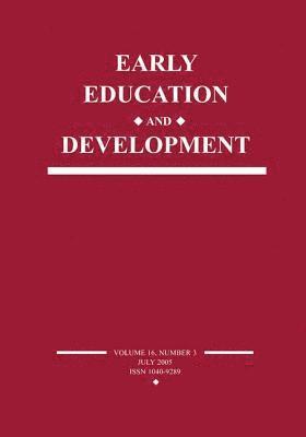 Early Education and Development 1