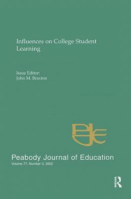 bokomslag Influences on College Student Learning