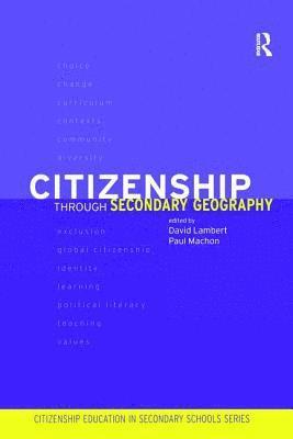 Citizenship Through Secondary Geography 1