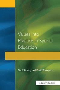 bokomslag Values into Practice in Special Education