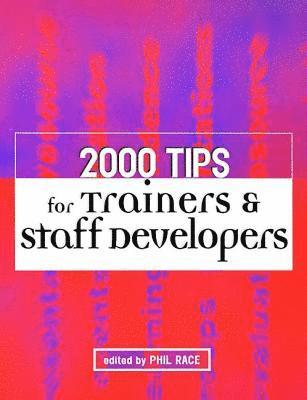 bokomslag 2000 Tips for Trainers and Staff Developers