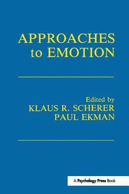 Approaches To Emotion 1