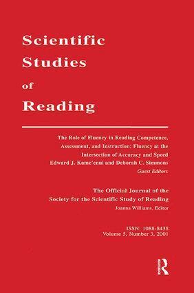 Edward J. Kame'enui, Deborah C. Simmons - Role of Fluency in Reading Competence, Assessment, and instruction, Inbunden