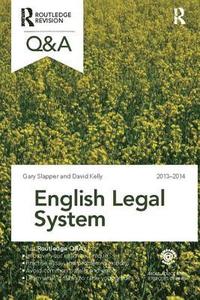 bokomslag Q&A English Legal System 2013-2014