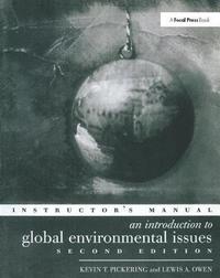 bokomslag An Introduction to Global Environmental Issues Instructors Manual