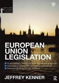 bokomslag European Union Legislation 2012-2013