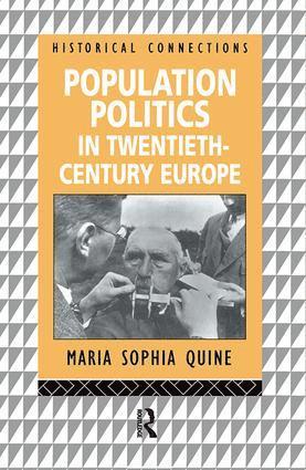 bokomslag Population Politics in Twentieth Century Europe