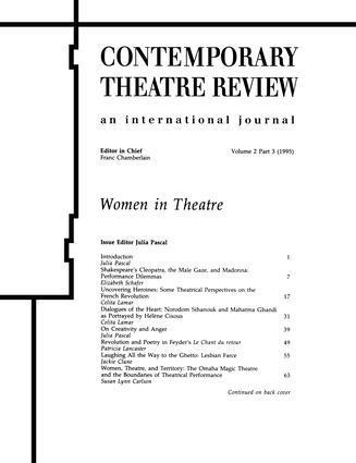 Women in Theatre 2#3 1