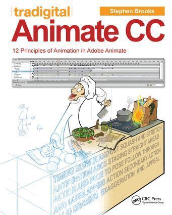 Stephen Brooks - Tradigital Animate CC, Inbunden