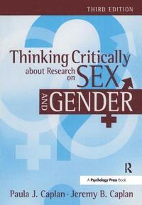 bokomslag Thinking Critically about Research on Sex and Gender