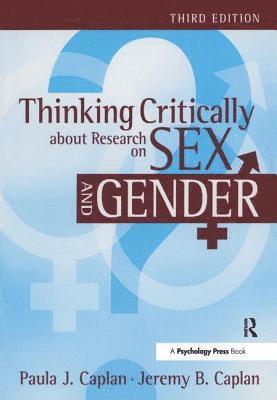 bokomslag Thinking Critically about Research on Sex and Gender