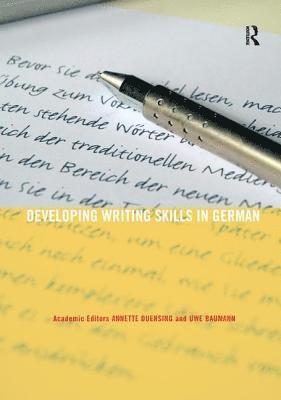 Developing Writing Skills in German 1