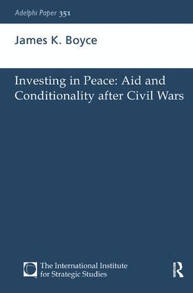 James K. Boyce - Investing in Peace, Inbunden
