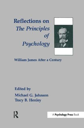 Michael G. Johnson, Tracy B. Henley, Tracy Henley, Michael Johnson - Reflections on the Principles of Psychology, Inbunden