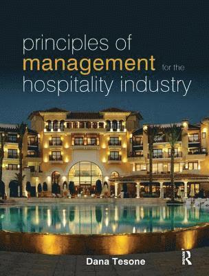 bokomslag Principles of Management for the Hospitality Industry