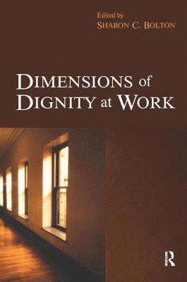 bokomslag Dimensions of Dignity at Work