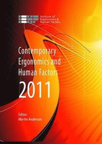 bokomslag Contemporary Ergonomics and Human Factors 2011