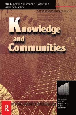 Knowledge and Communities 1