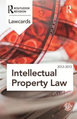 bokomslag Intellectual Property Lawcards 2012-2013