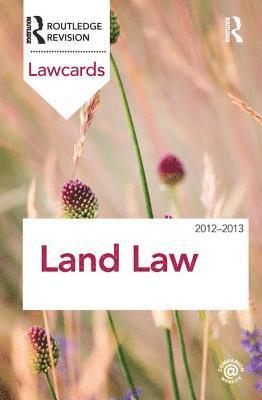 Land Law Lawcards 2012-2013 1