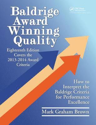 bokomslag Baldrige Award Winning Quality