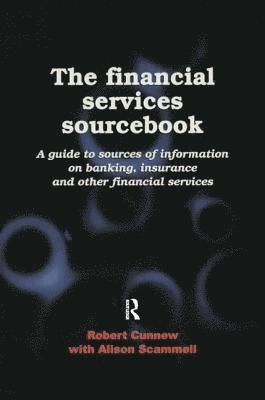 bokomslag Financial Services Sourcebook