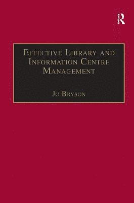 bokomslag Effective Library and Information Centre Management