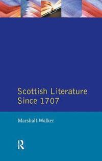 bokomslag Scottish Literature Since 1707
