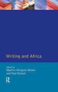 bokomslag Writing and Africa
