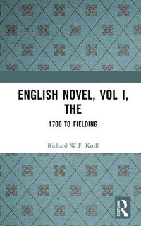 bokomslag English Novel, Vol I, The