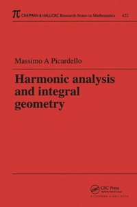 bokomslag Harmonic Analysis and Integral Geometry