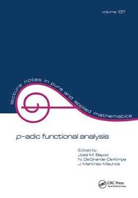 bokomslag p-adic Function Analysis