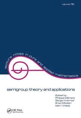 bokomslag semigroup theory and applications