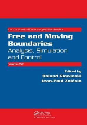 Roland Glowinski, Jean-Paul Zolesio - Free and Moving Boundaries, Inbunden