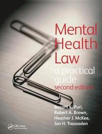 bokomslag Mental Health Law 2E                                                  A Practical Guide