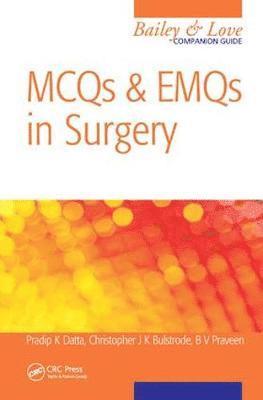 bokomslag MCQs and EMQs in Surgery: A Bailey & Love Companion Guide
