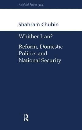 Shahram Chubin - Wither Iran?, Inbunden