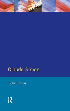 Celia Britton, Celia Britton - Claude Simon, Inbunden