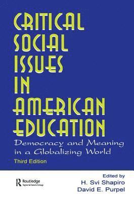 bokomslag Critical Social Issues in American Education