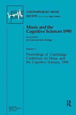 Music and the Cognitive Sciences 1990 1