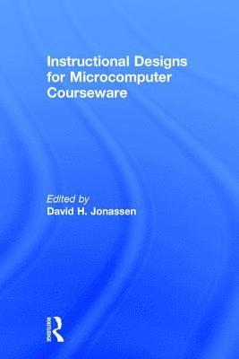 bokomslag Instruction Design for Microcomputing Software