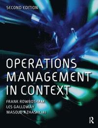 bokomslag Operations Management in Context