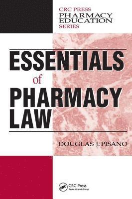 bokomslag Essentials of Pharmacy Law