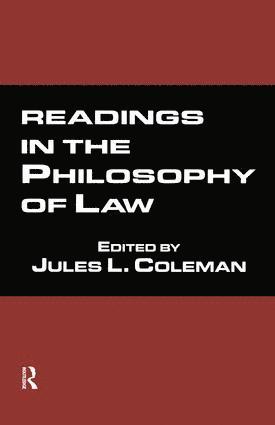 Readings in the Philosophy of Law 1