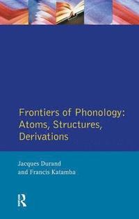 bokomslag Frontiers of Phonology