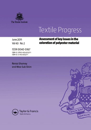 Renzo Shamey - Assessment of Key Issues in the Coloration of Polyester Material, Inbunden